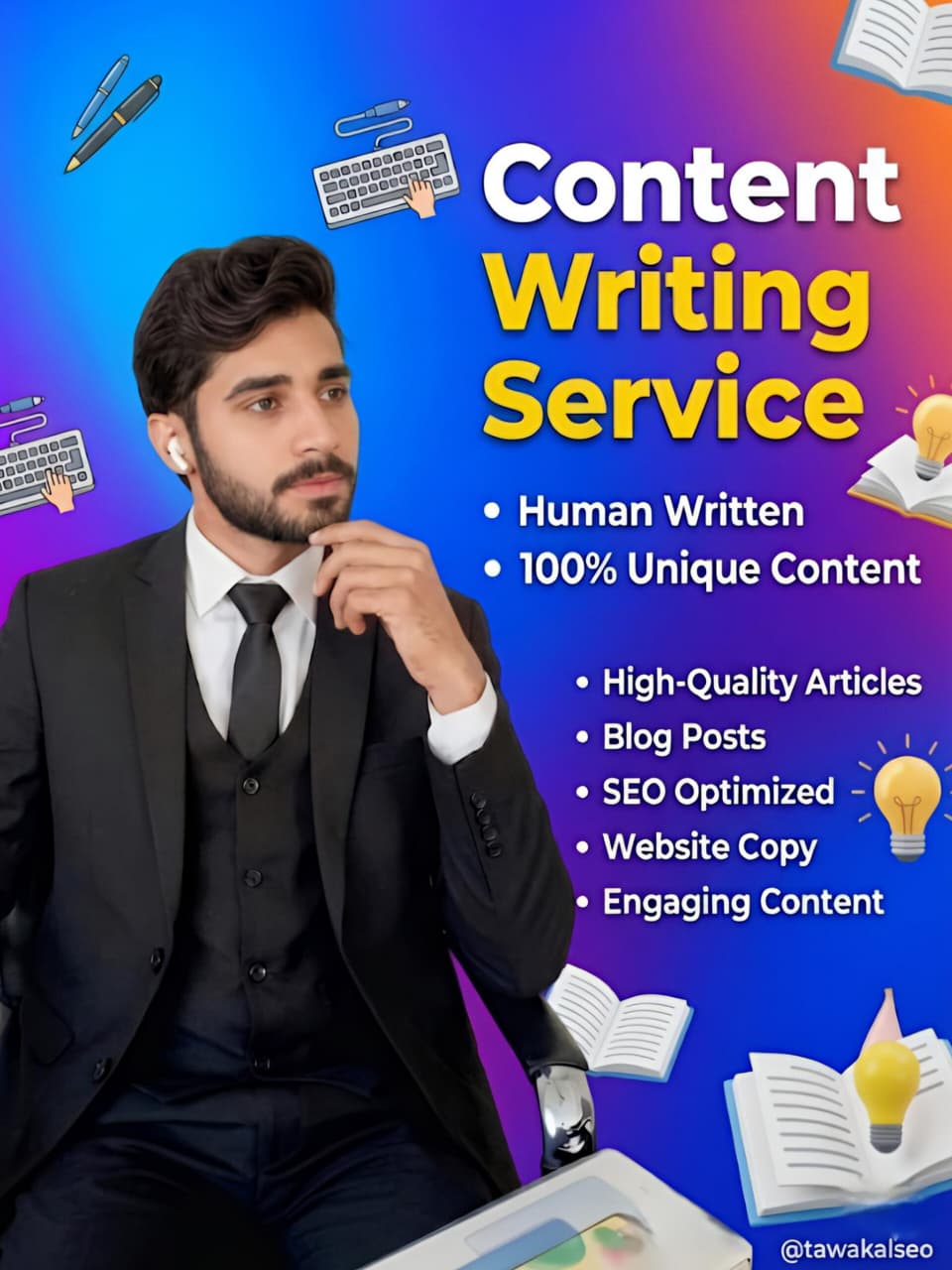 I will write SEO content Writing and Website blog pos...