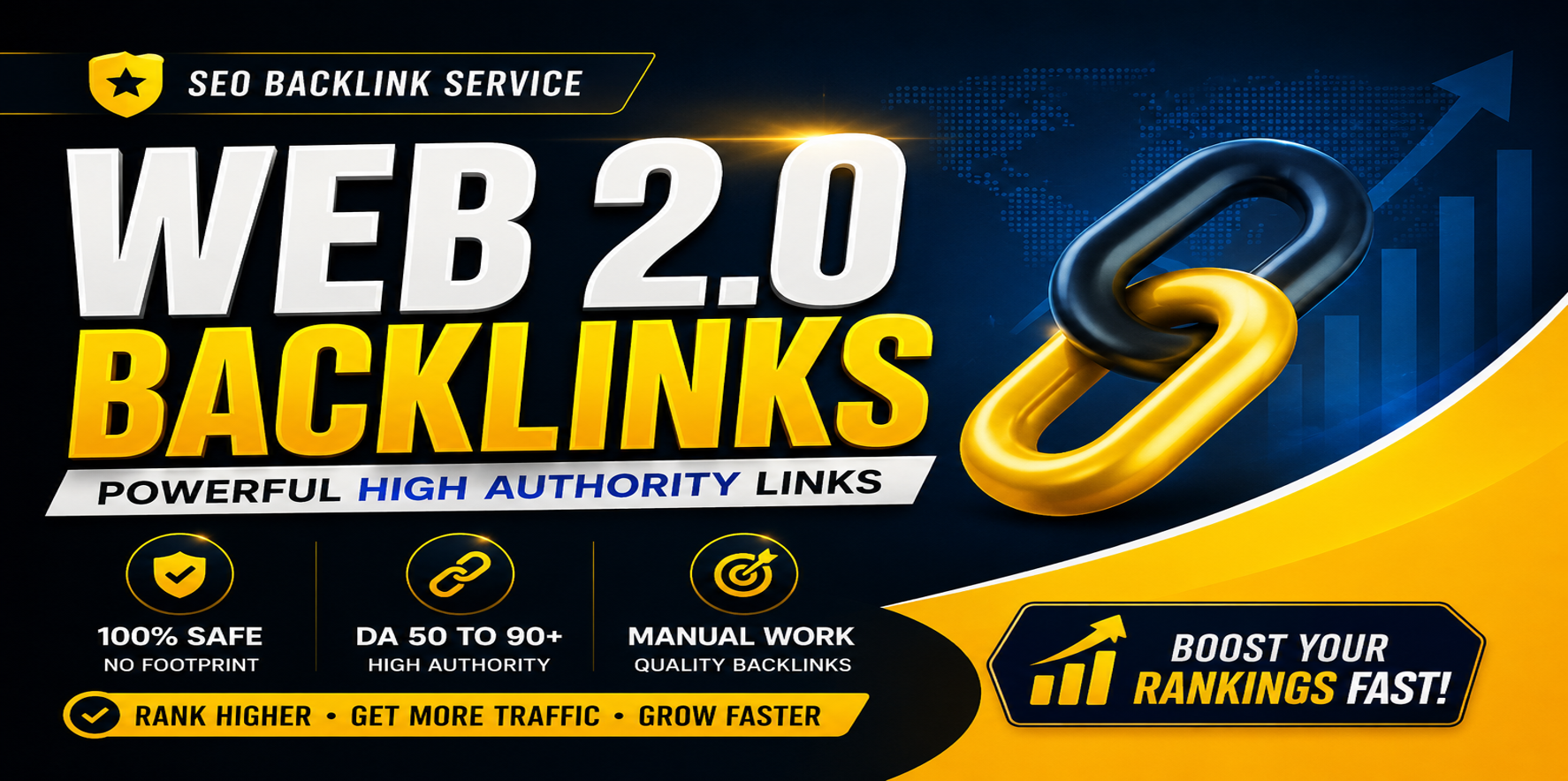 20+ High Authority Web 2.0 Backlinks with Unique IPs, Pages & Login Credentials