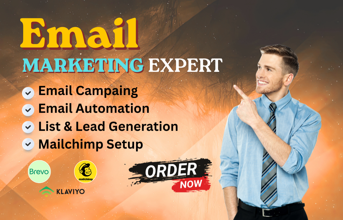 I will create and manage professional email campaigns...