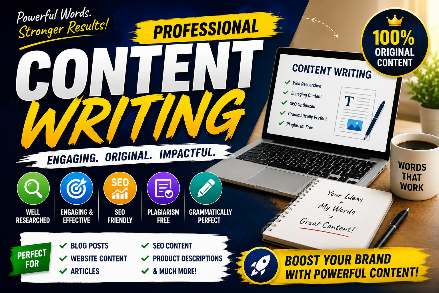 High-Quality Content Writing Services 
