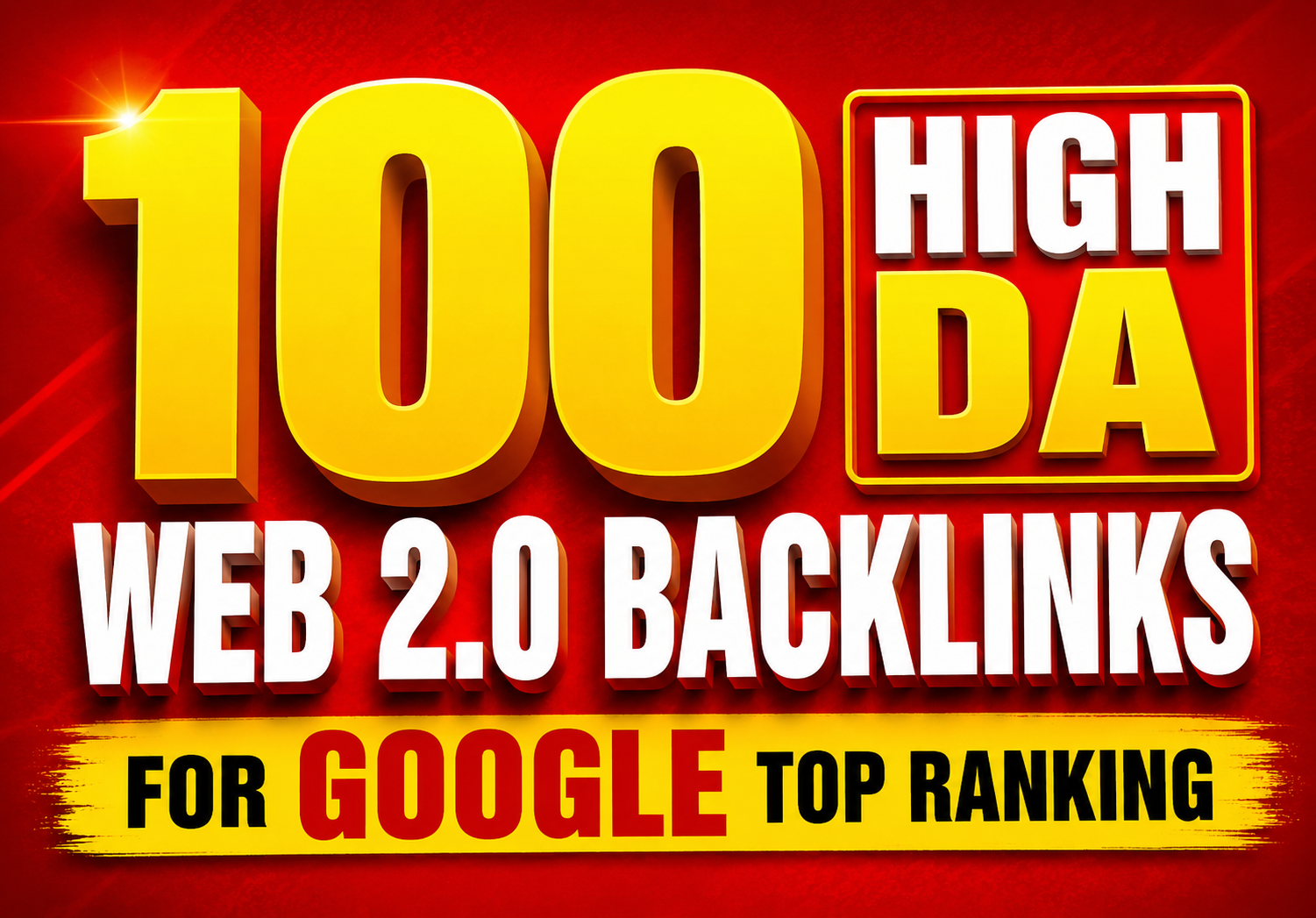 100 High DA Handmade Web 2.0 Backlinks for Google Top...