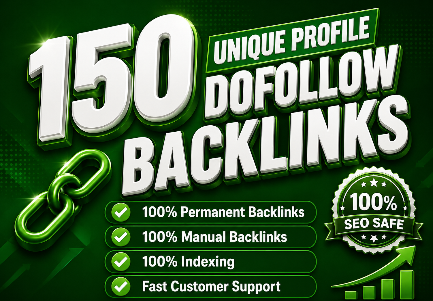 I Will Create 150 Unique Profile Dofollow Backlinks for SEO Ranking