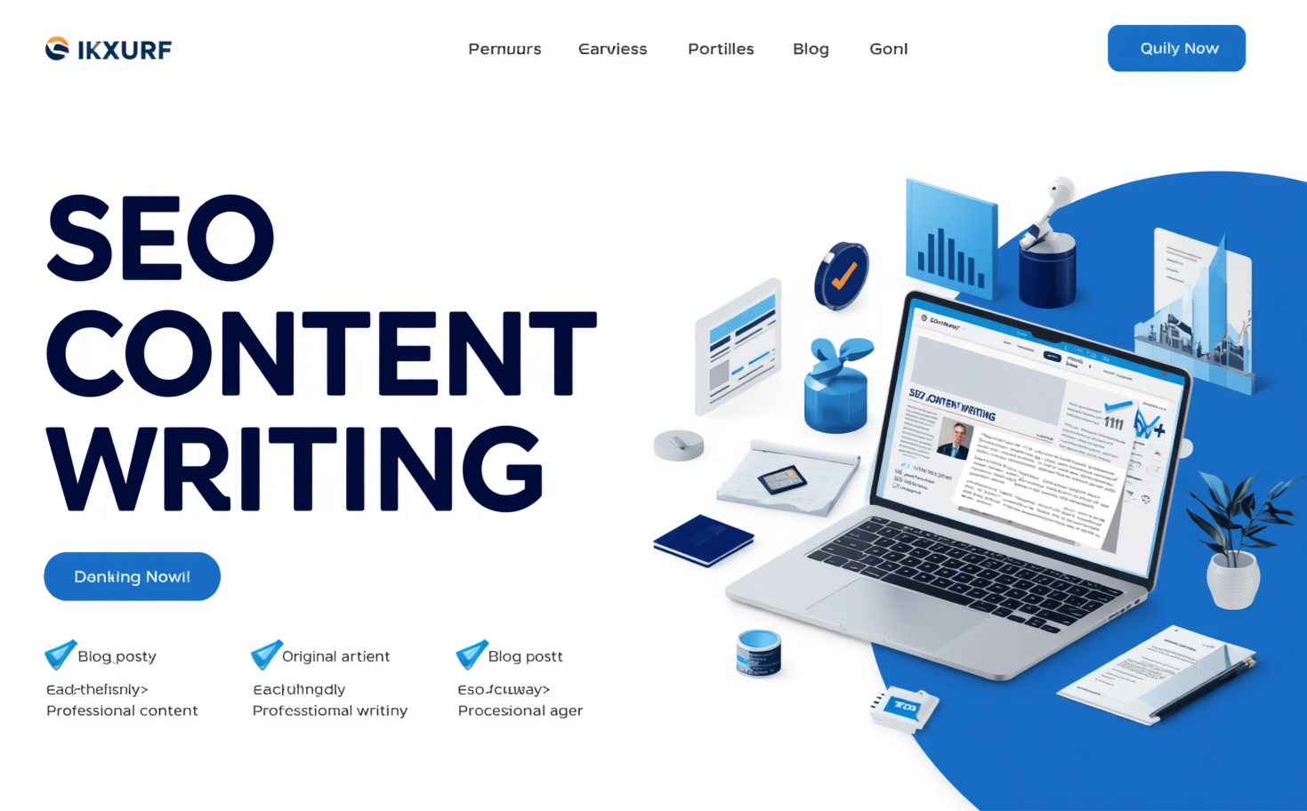 I will write professional SEO content for your website