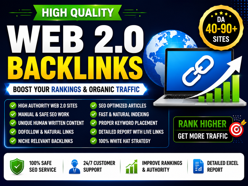 I Will Create High Quality Web 2.0 Backlinks for SEO ...