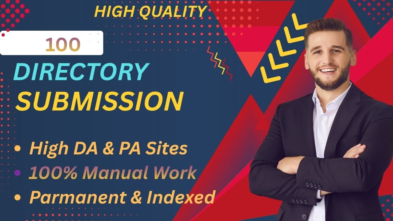 Website SEO Boost with HQ Directory Submission Backlinks