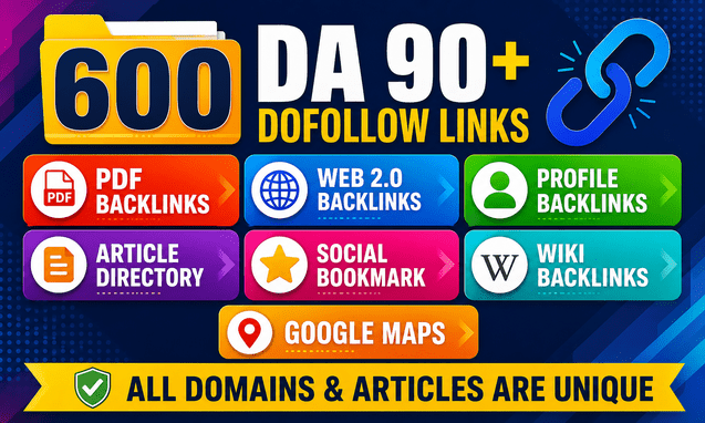 All In One SEO, Web2, PDF, Profile, Bookmark, Artical Directory Maps All Aged Domains