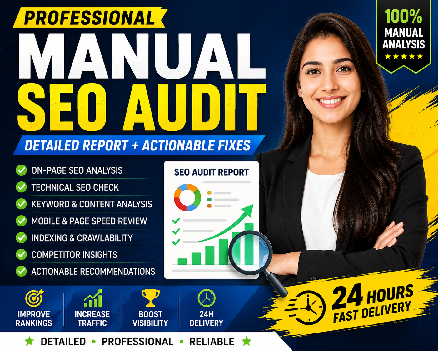 I Will Perform Technical and On Page SEO Audit