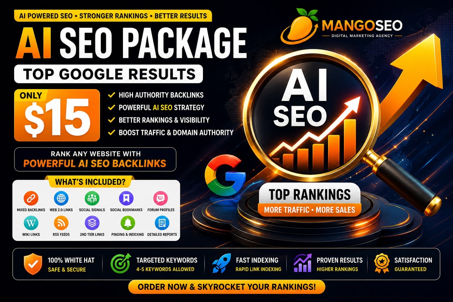 AI SEO Package - Top Google Results