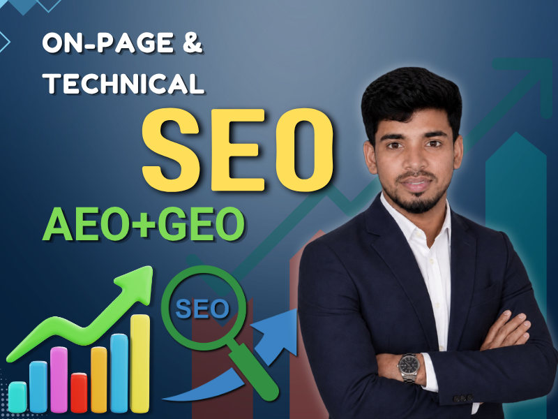 I will do WordPress on page and technical SEO using Rank Math or Yoast 