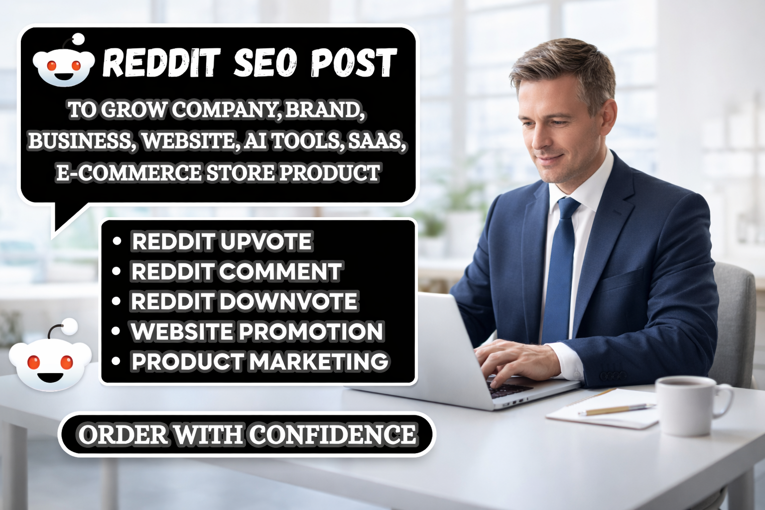 i will create natural reddit discussions for your saas ai tool ecommerce app or website
