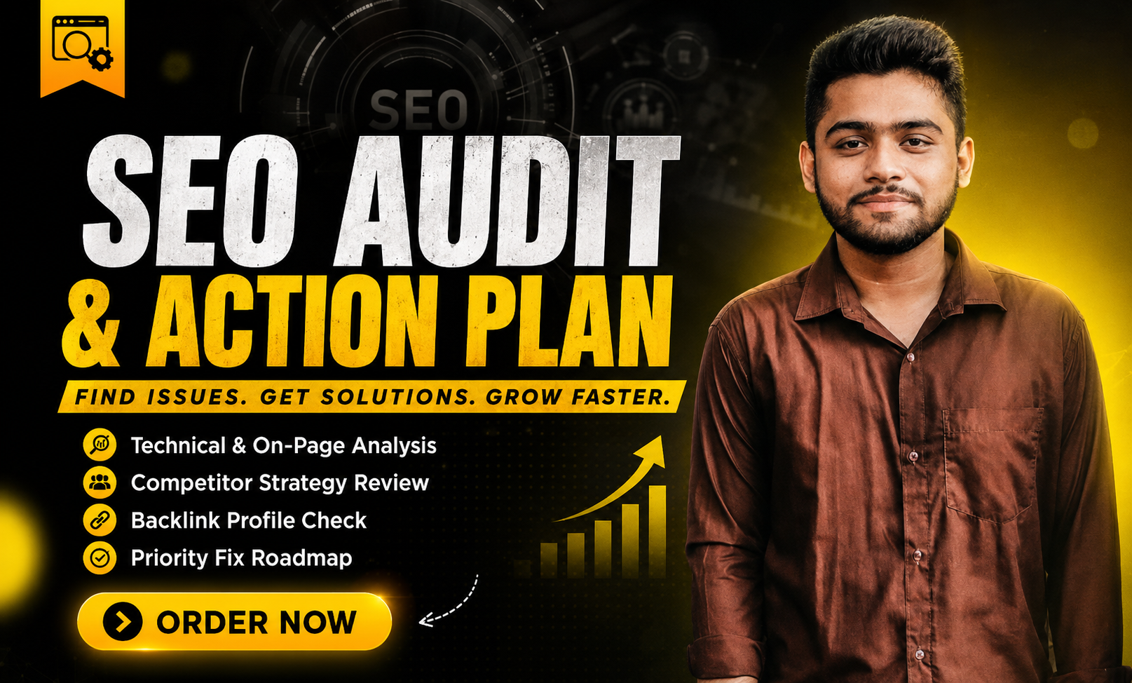 I will do proper website SEO audit report including a...