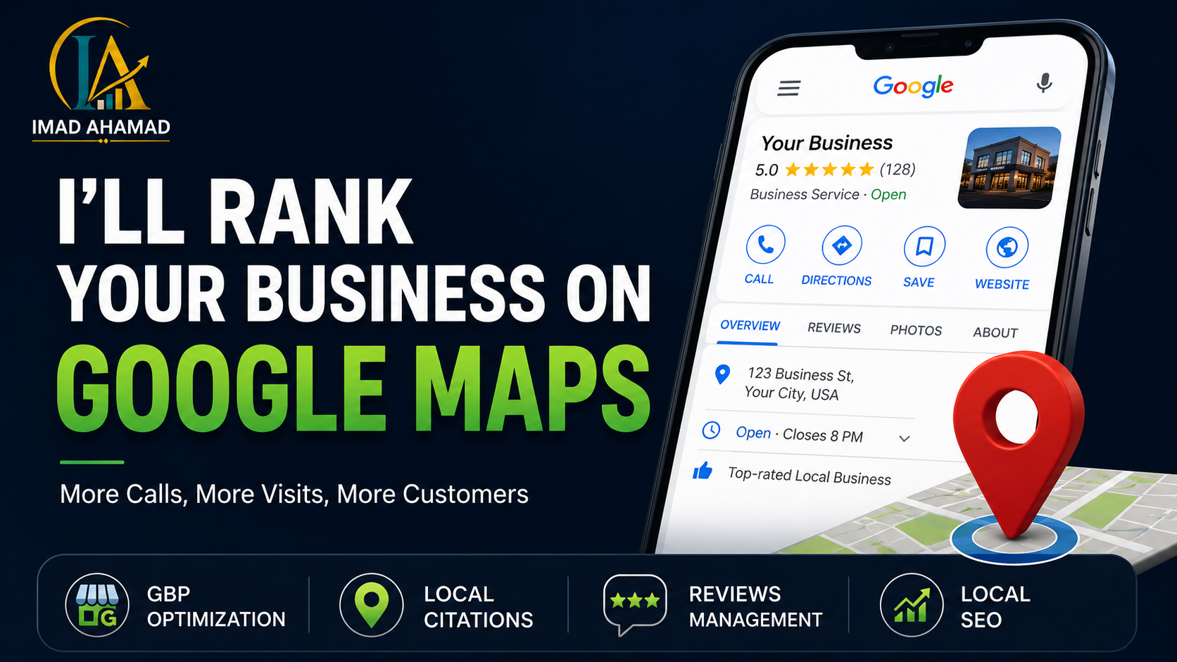 I Will Boost Your Google Maps Visibility With Local S...