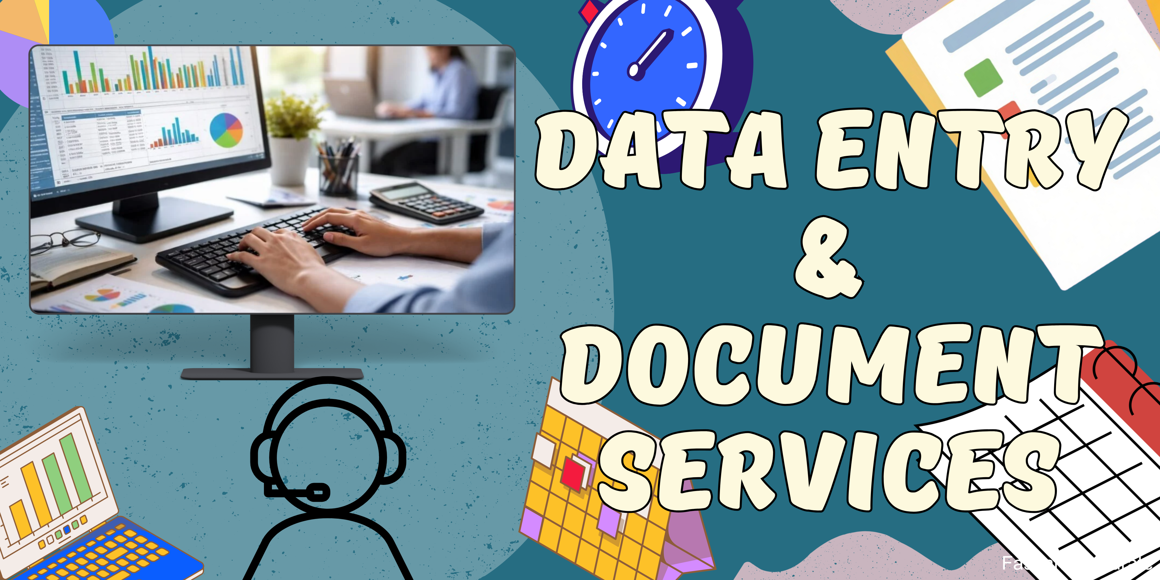 I will do professional data entry, typing, and docu...