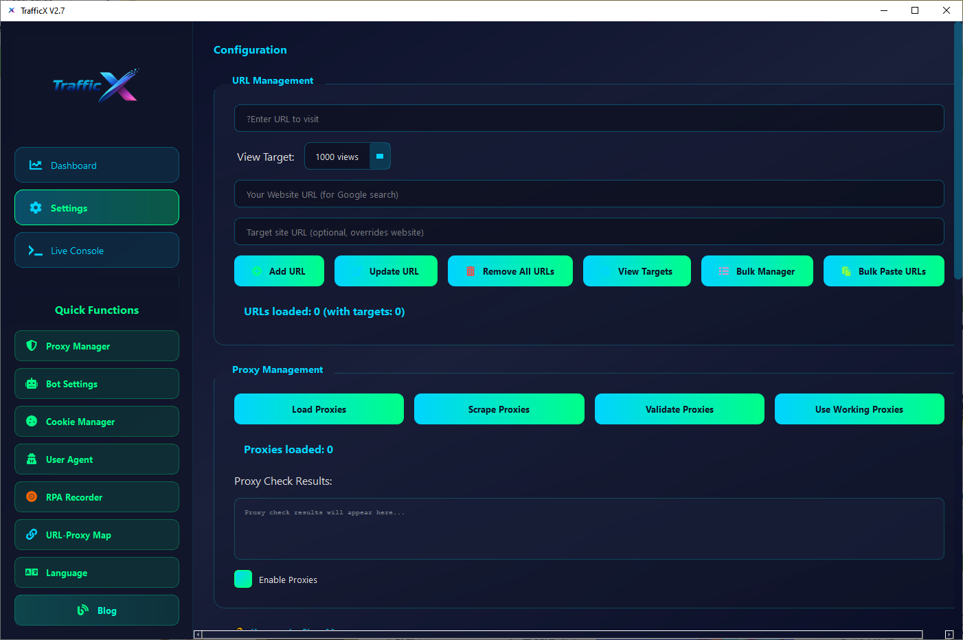 Traffic X Web Traffic Bot Software Organic Website Traffic Generator With RPA Support