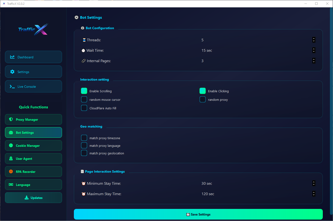 Traffic X Web Traffic Bot Software Organic Website Traffic Generator With RPA Support