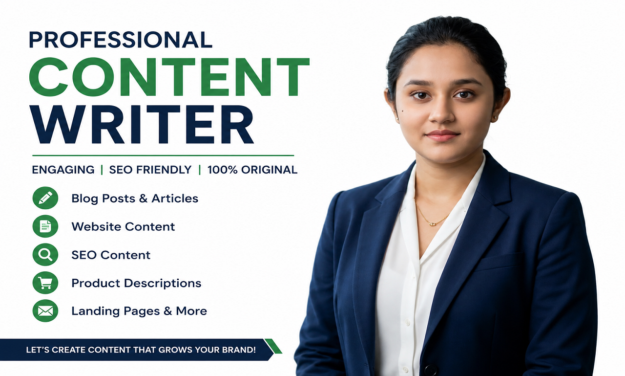 SEO Content, Articles, Website Copy & Product Descriptions