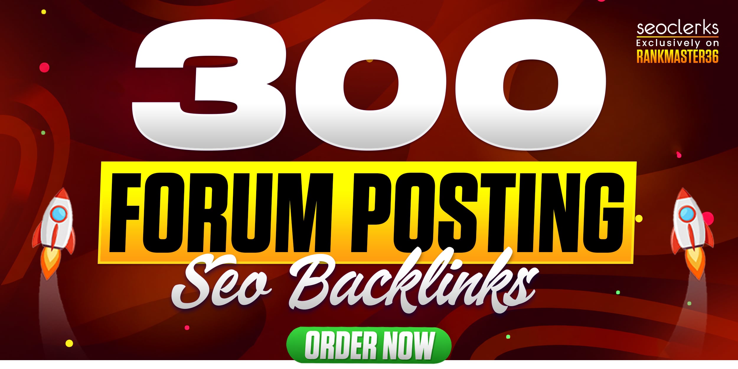 300 High Quality Forum Posting Backlinks Manual SEO L...