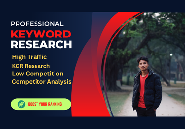 I Will Do Niche Keyword Research for Higher Search Ra...