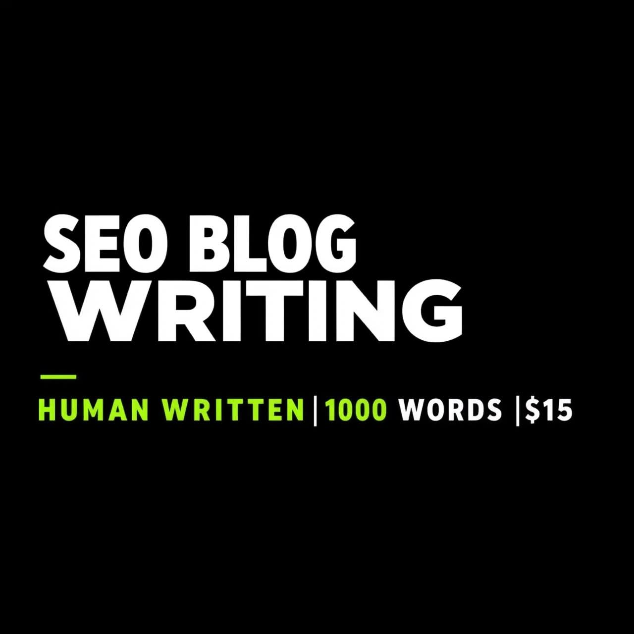 I will do human-written SEO article writing 1000 word...
