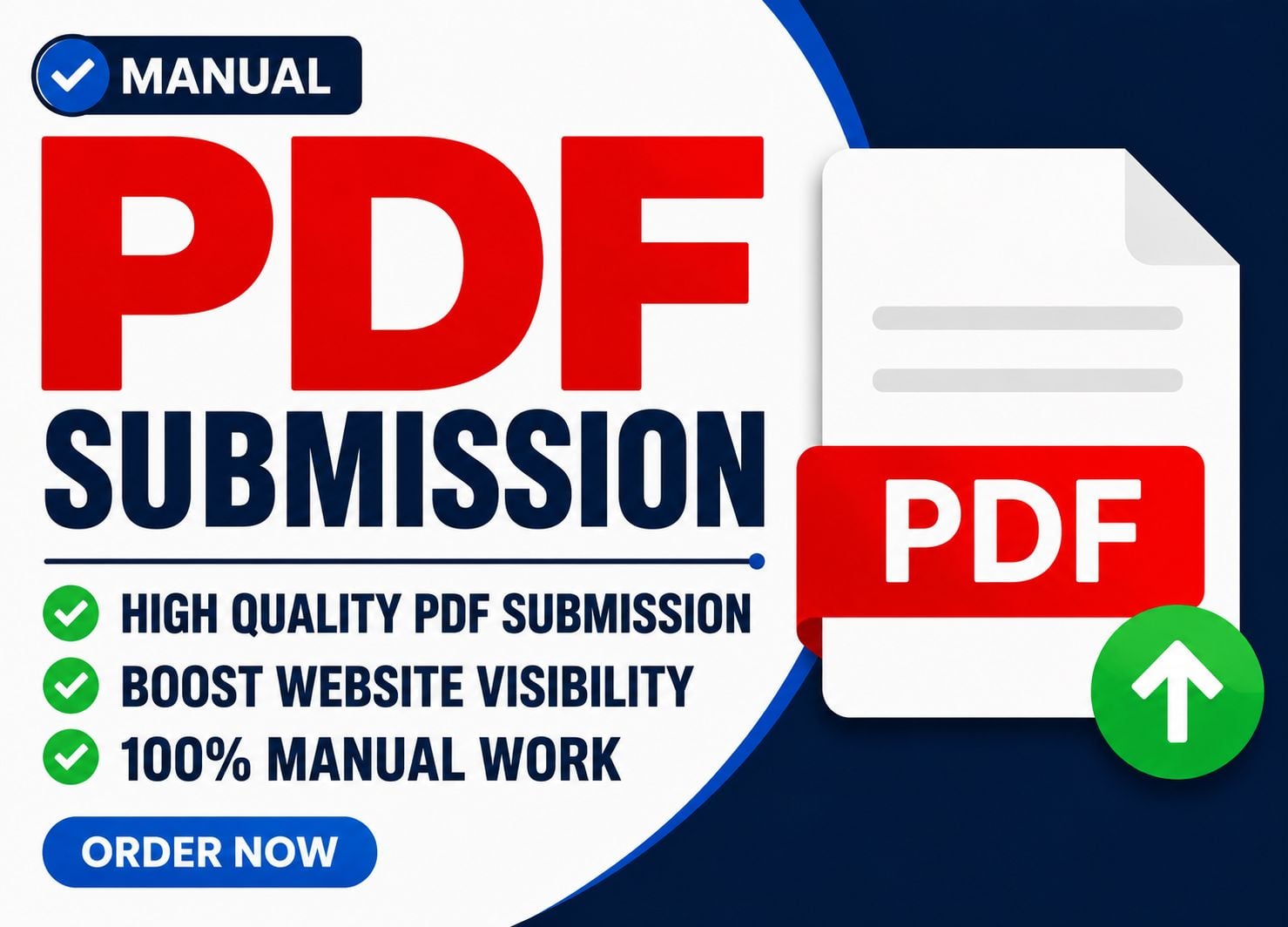 Manually Create 30 PDF Submissions for Better Website Visibility