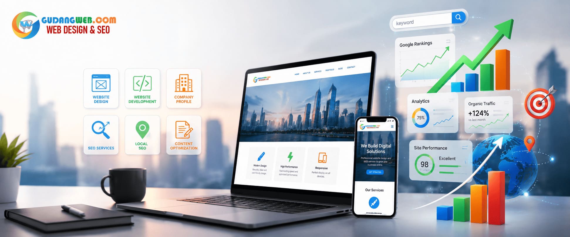 I will create a custom Company Profile Website using ...