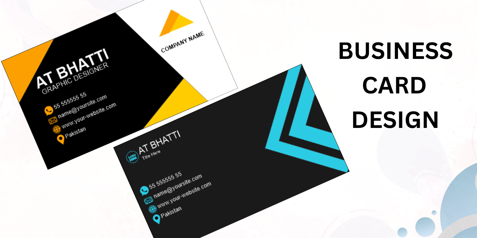 Modern Business Card Designer | Fast Delivery