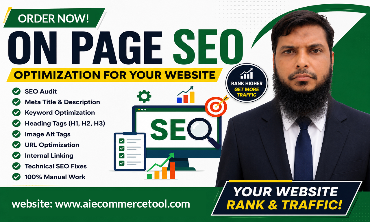 I Will Do Professional On Page SEO Optimization for W...