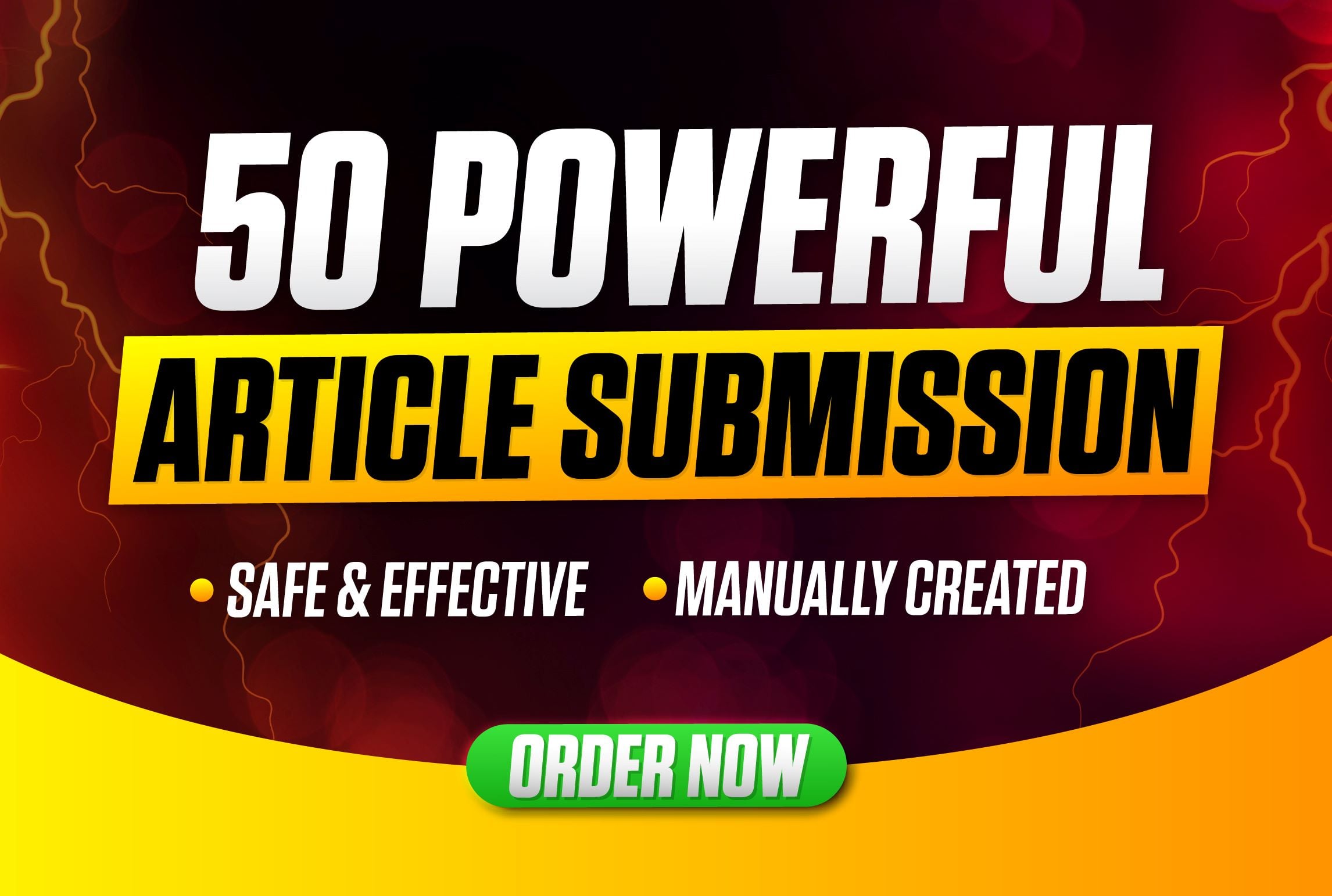 Create 50 Premium Article Submission Backlinks with M...