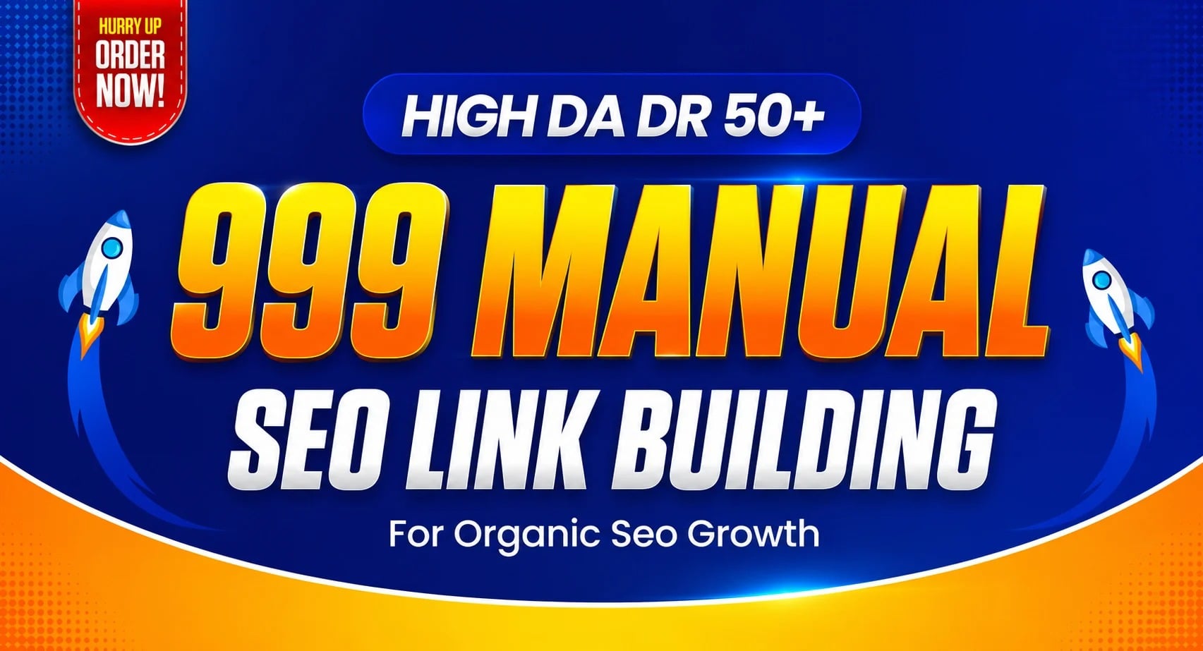 Build 999 Premium Authority Backlinks from High DA DR 50+ Websites