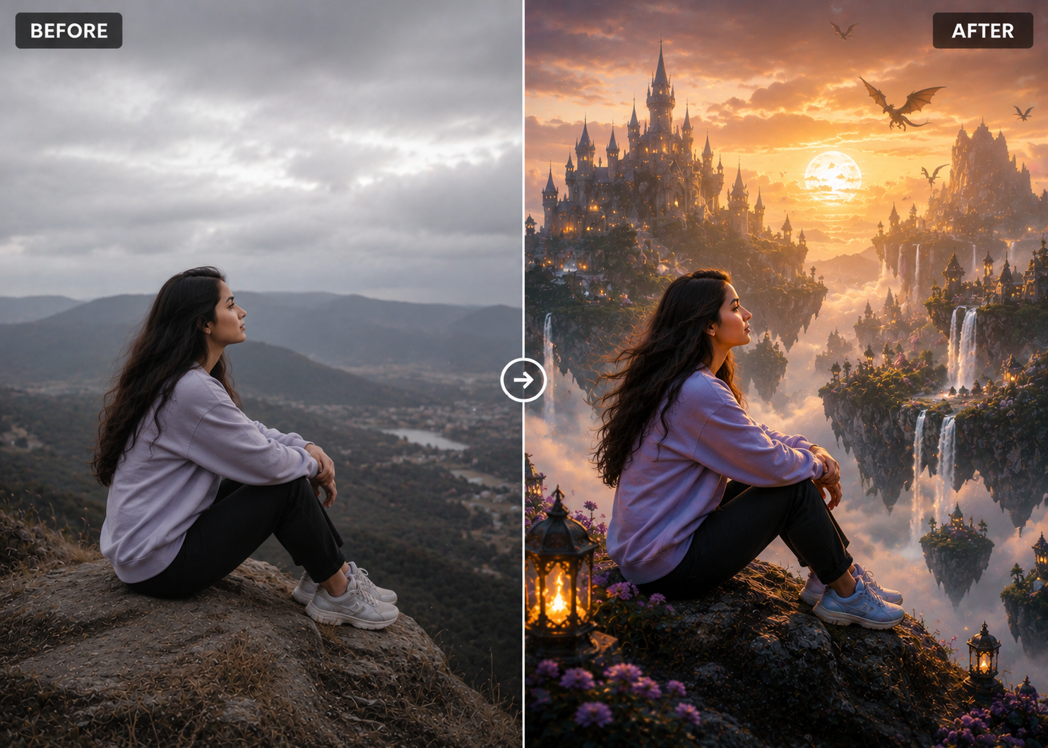 Create Professional Photo Background Manipulation