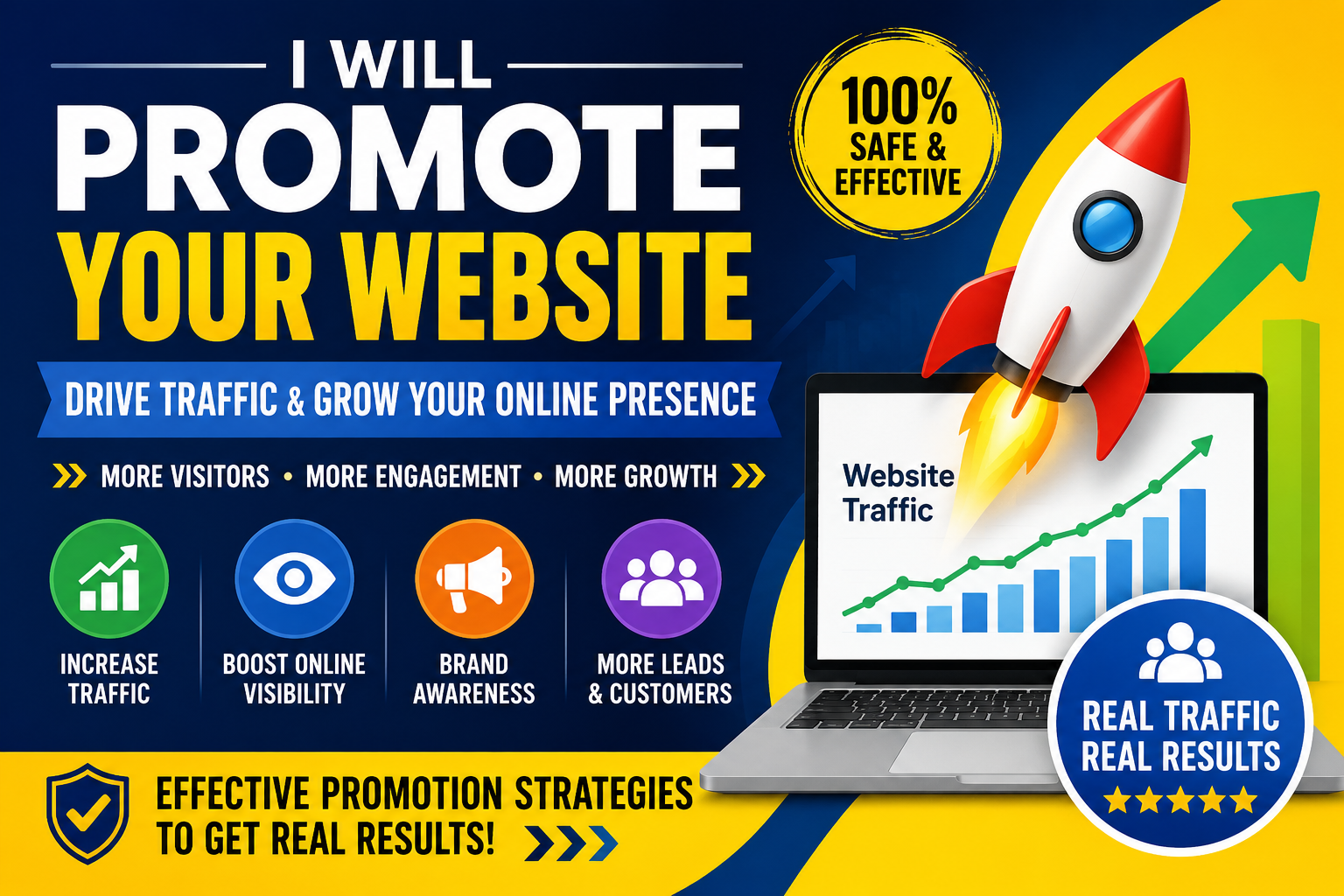 I will promote your ecommerce website to increase bra...