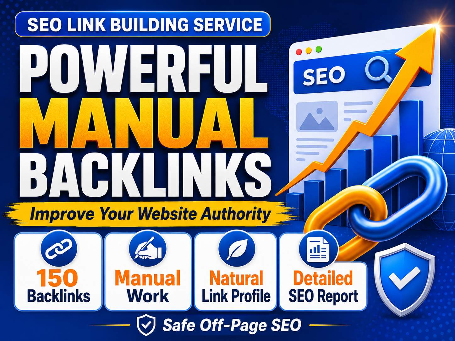 I Will Create High-Quality Manual Backlinks with a Complete SEO Report