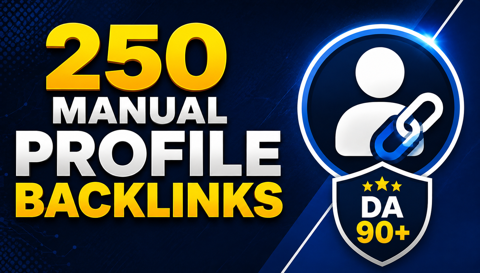I Will Build 250 High Authority Manual Profile Backlinks for SEO