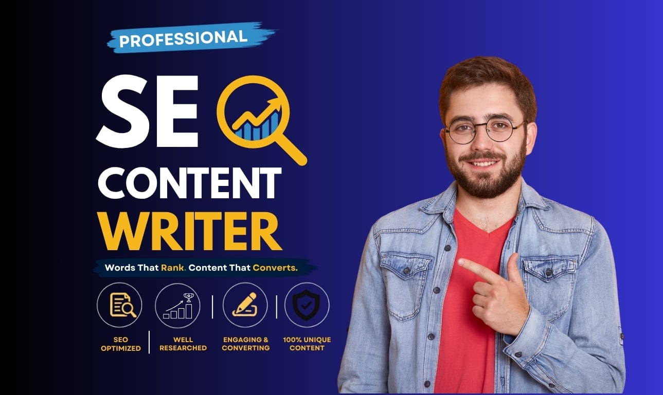 I will be your professional content writer for blogs ...