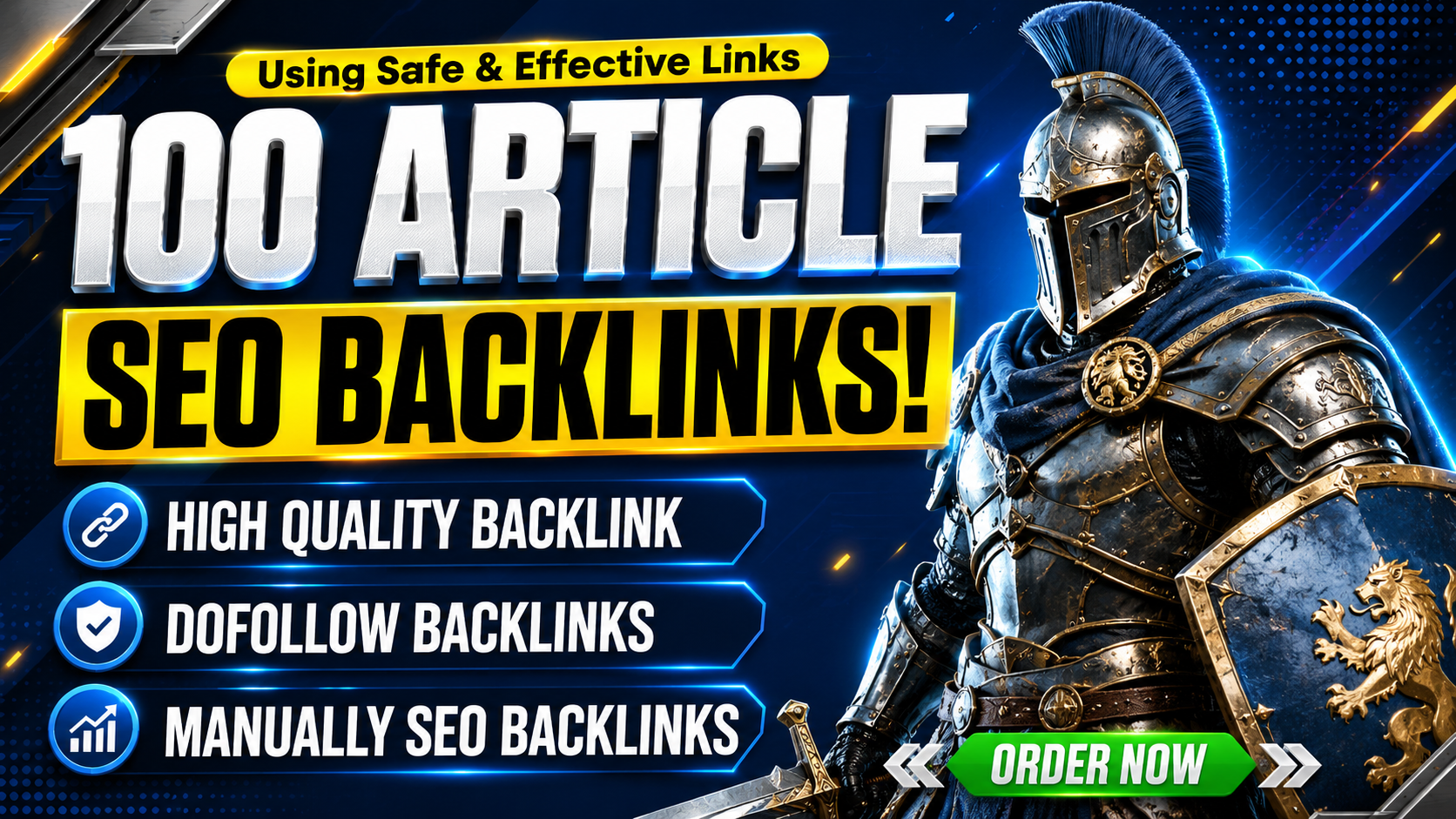 100 High Quality Article Submission Backlinks