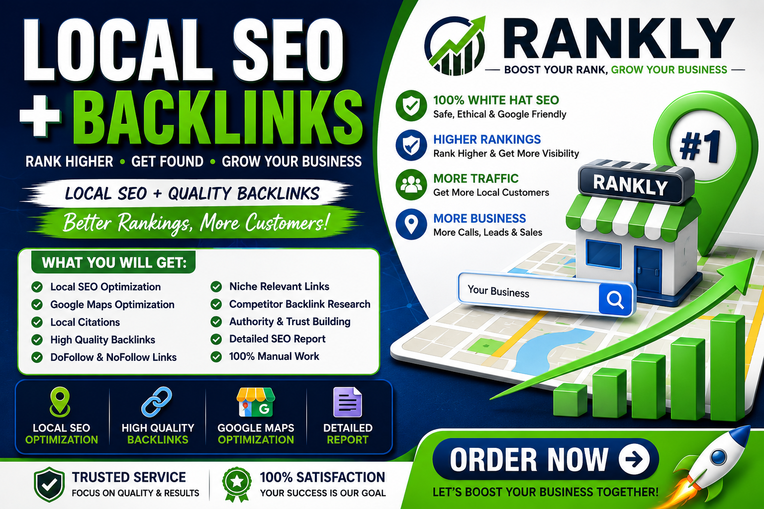 I Will Do Local SEO, Optimize Google My Business, a...