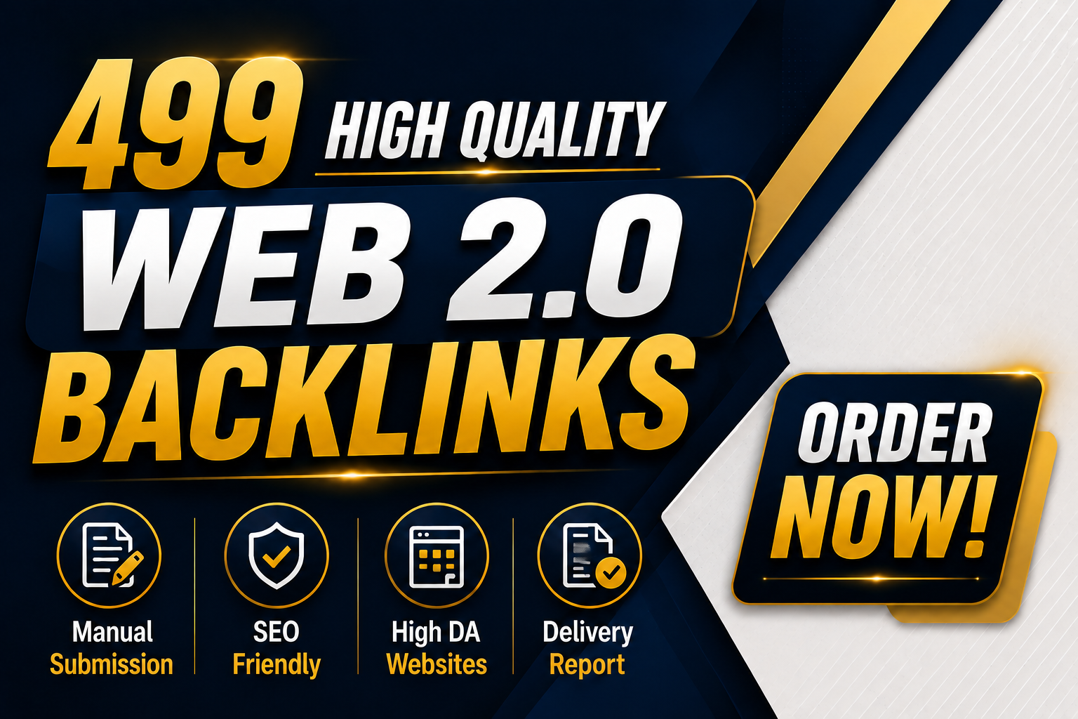 I Will Provide 499 High Quality Web 2.0 Backlinks for SEO Link Building