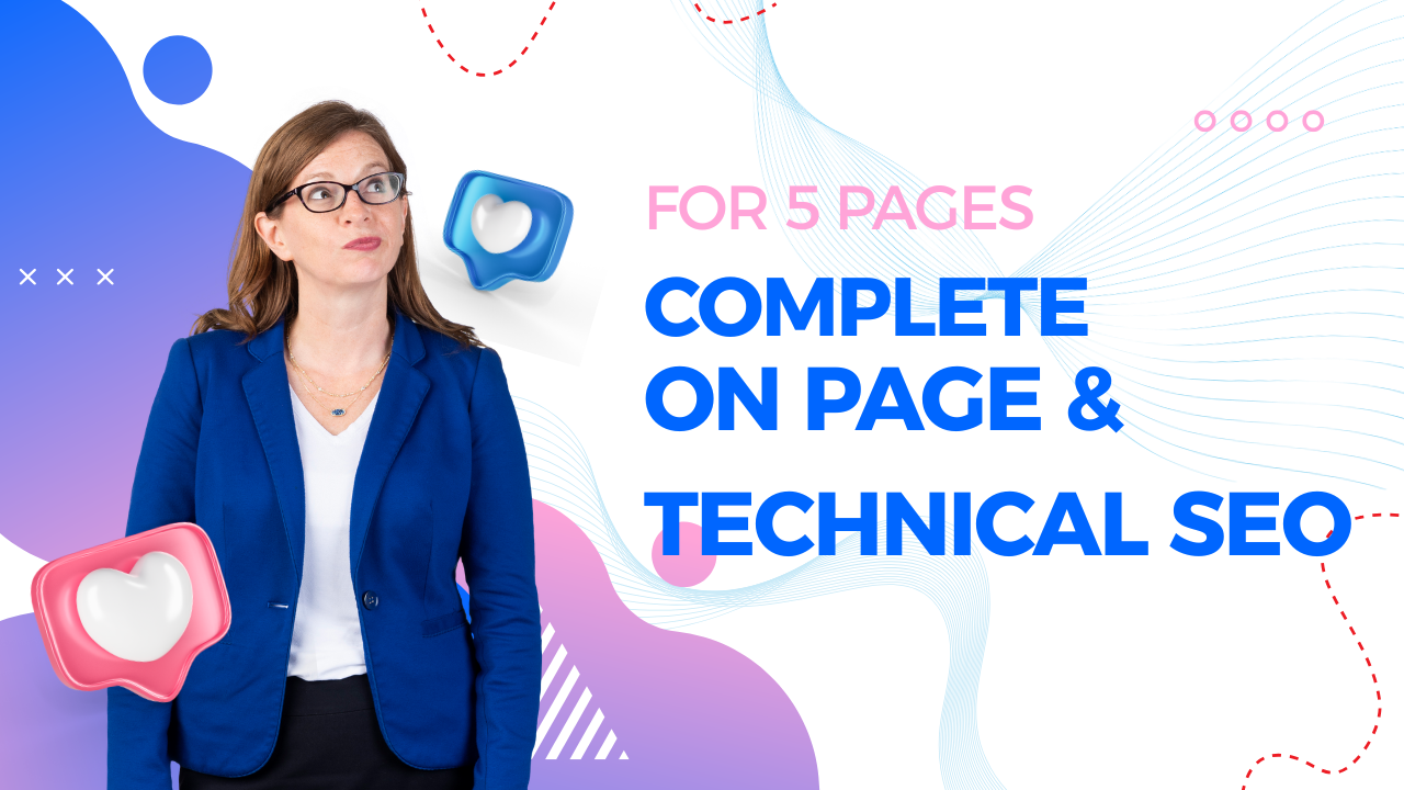 I will do complete on-page & technical SEO for hi...