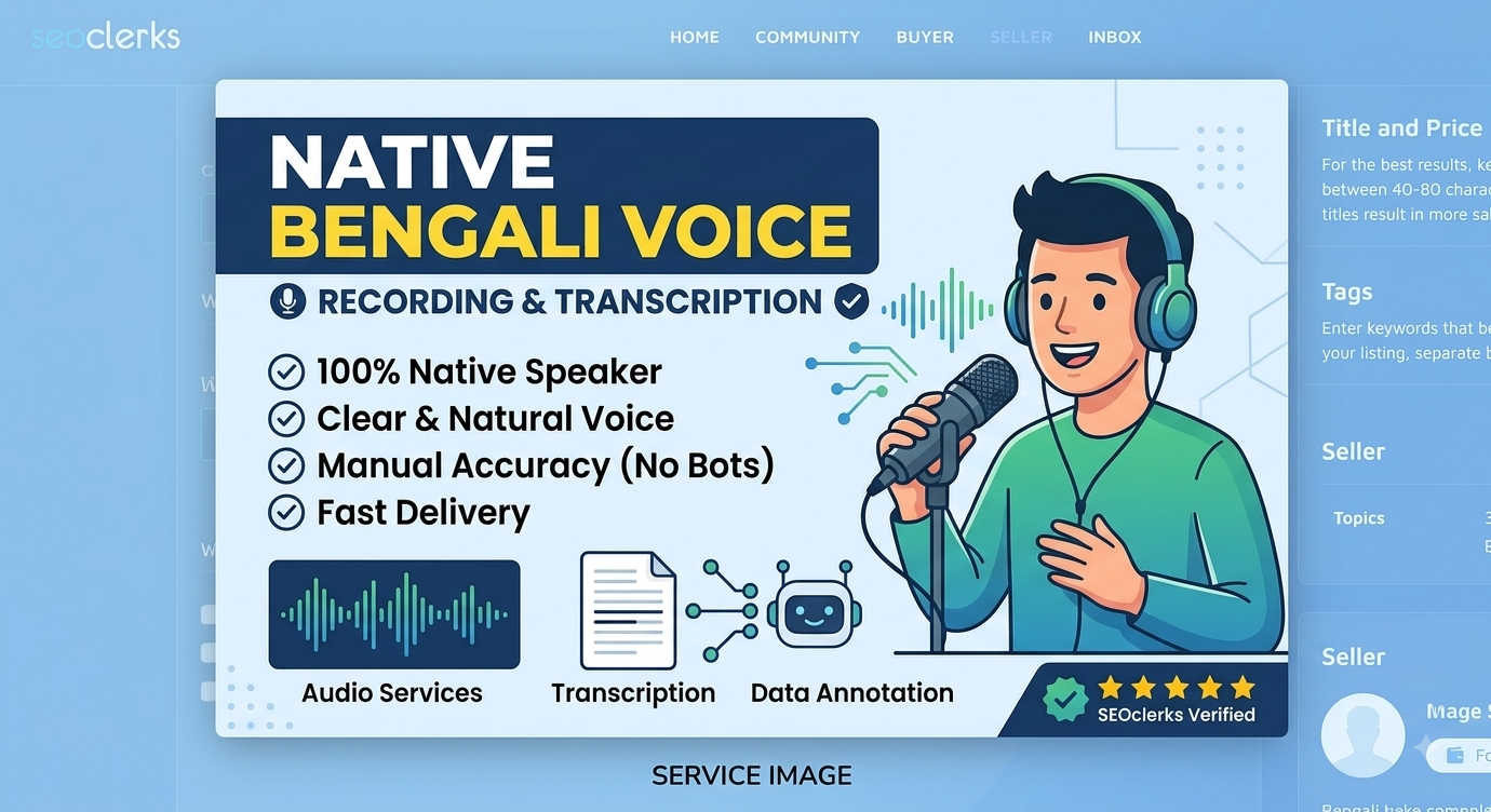 I will provide native Bengali voice recording and aud...