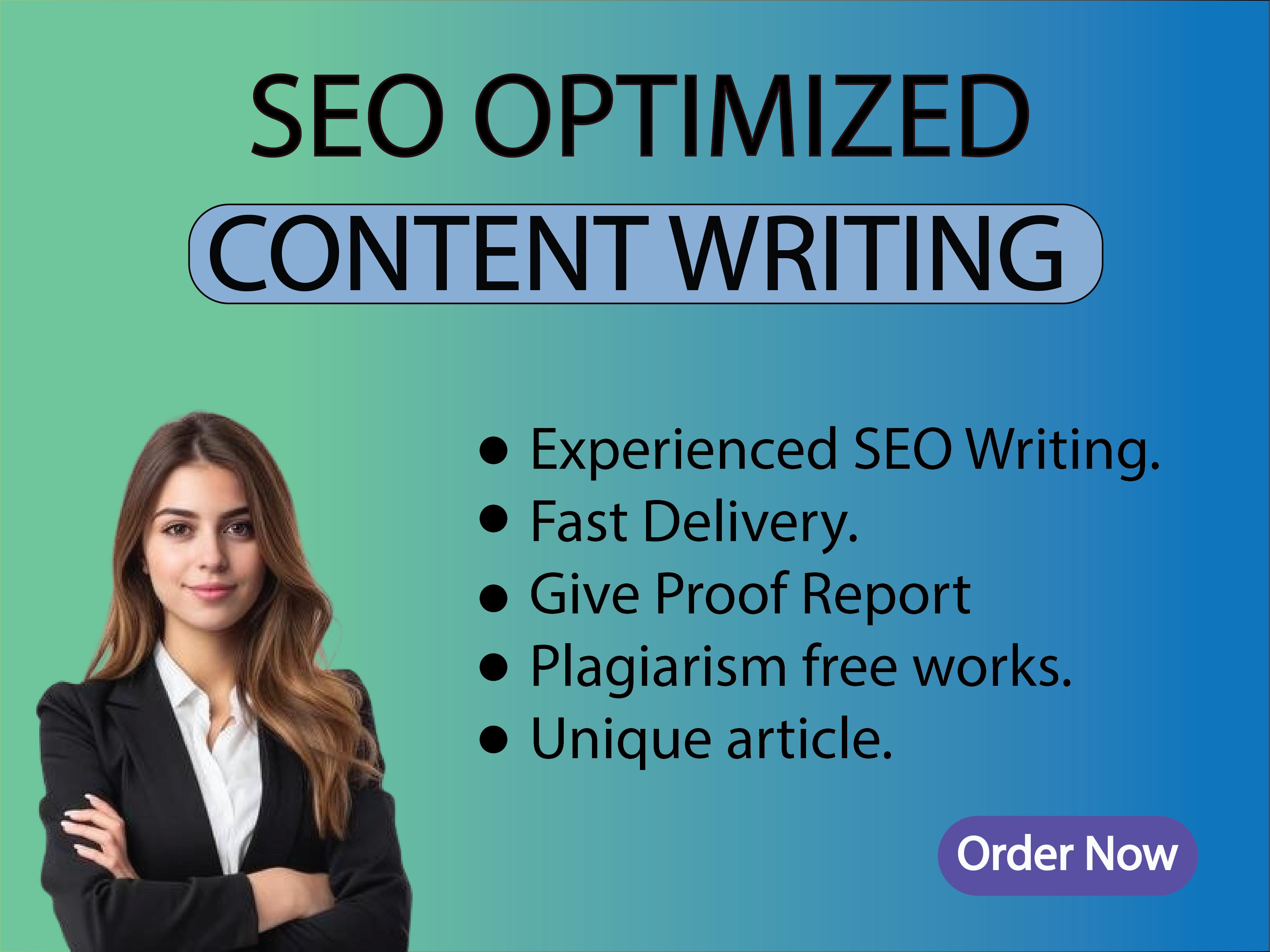 I will provide High-Quality, Unique and SEO Optimize...