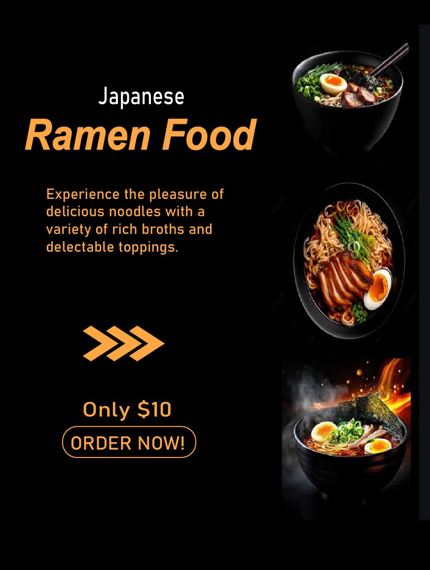 Professional Food Poster Design for Restaurants, Caf...