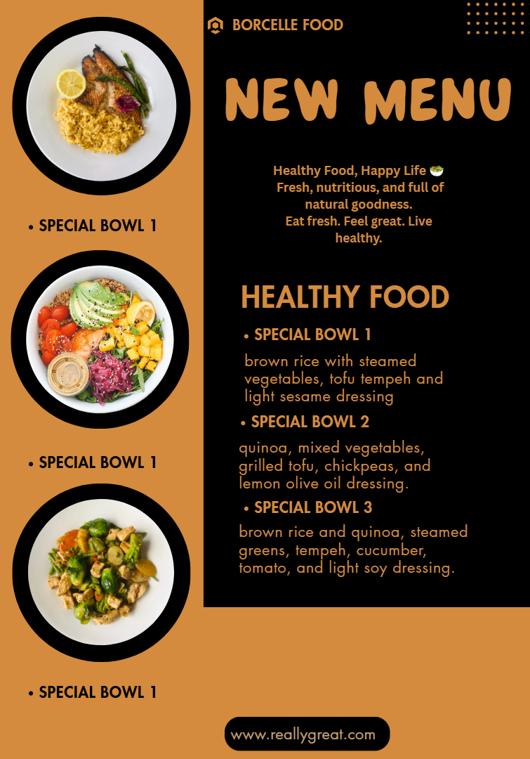 Professional Food Poster Design for Restaurants, Cafes & Food Brands