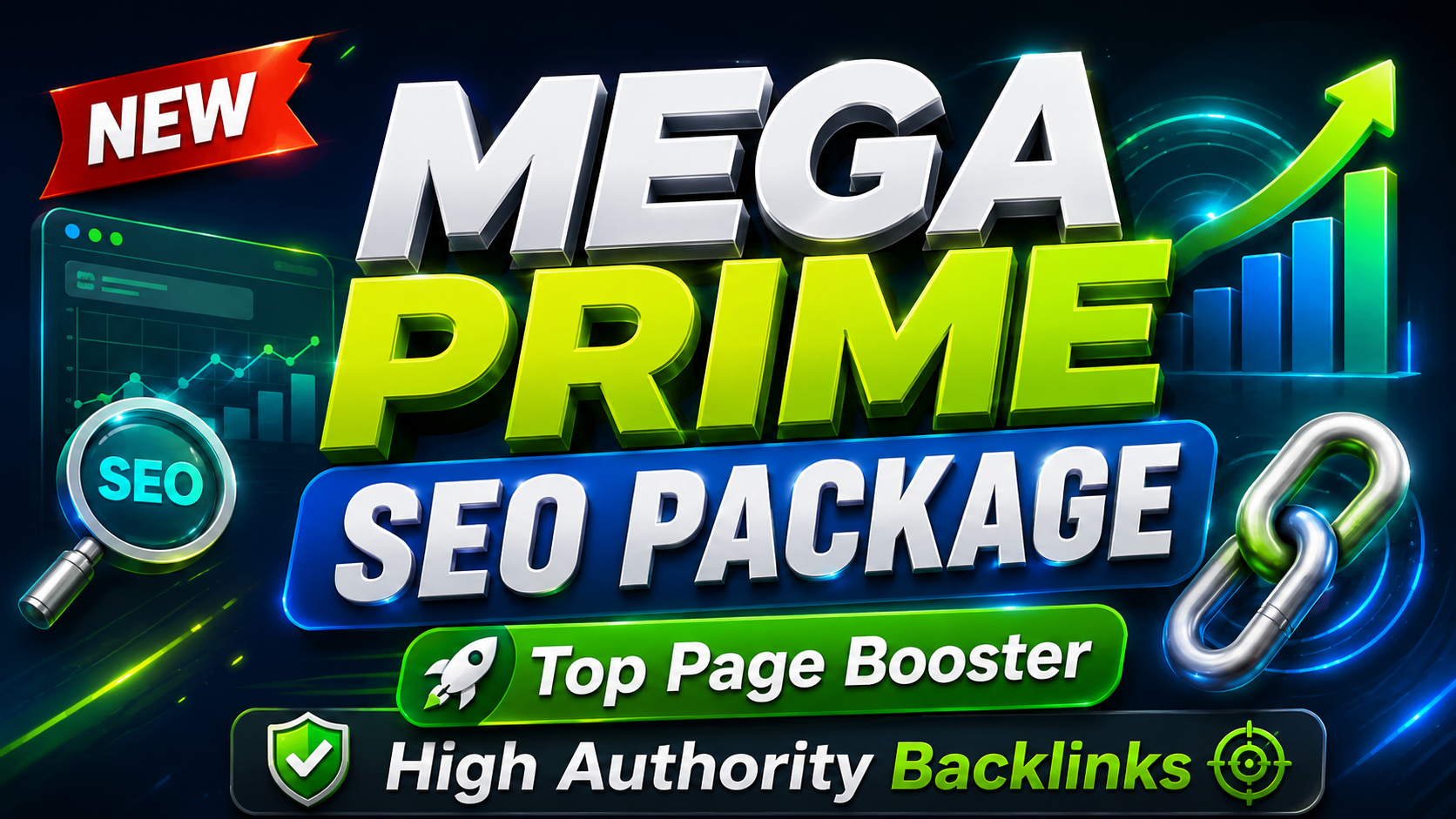 Top Page Booster - Mega Prime SEO Package High Author...
