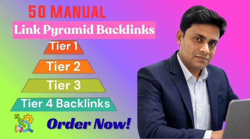 I Will Create 50 Manual Link Pyramid Backlinks for Be...
