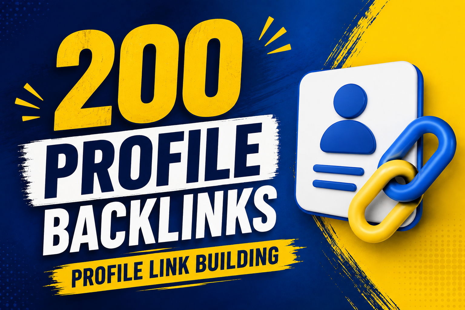 200 Profile Backlinks | Manual Profile Link Building for SEO