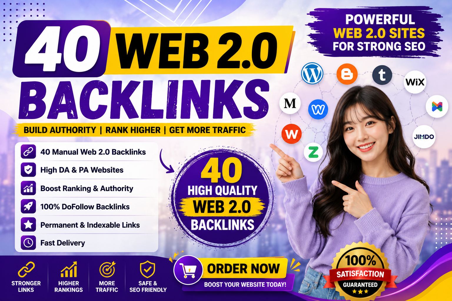 Improve Your Website SEO with Powerful 40 Web 2.0