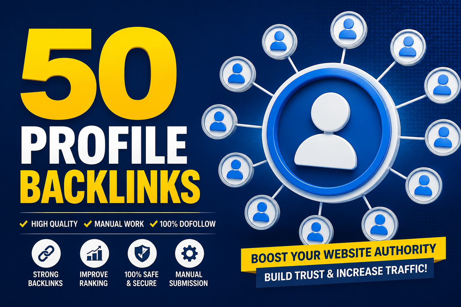 I Will Create 50 SEO Profile Links to Strengthen Your...