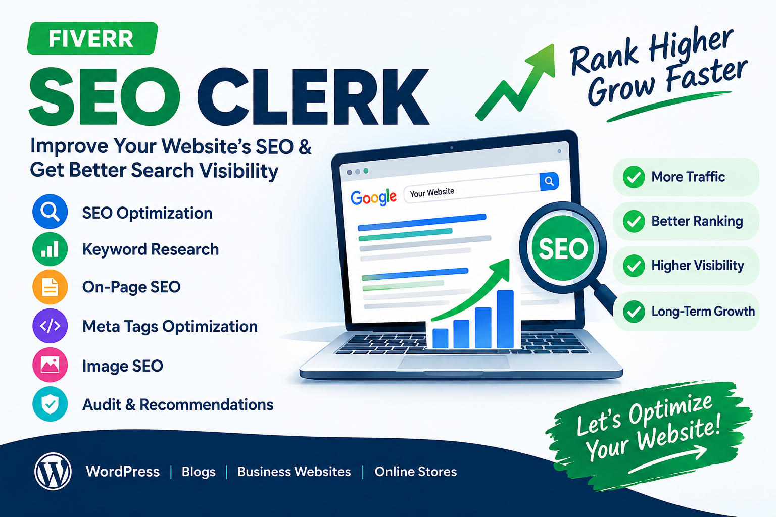 SEO Optimization, Keyword Research & On-Page SEO