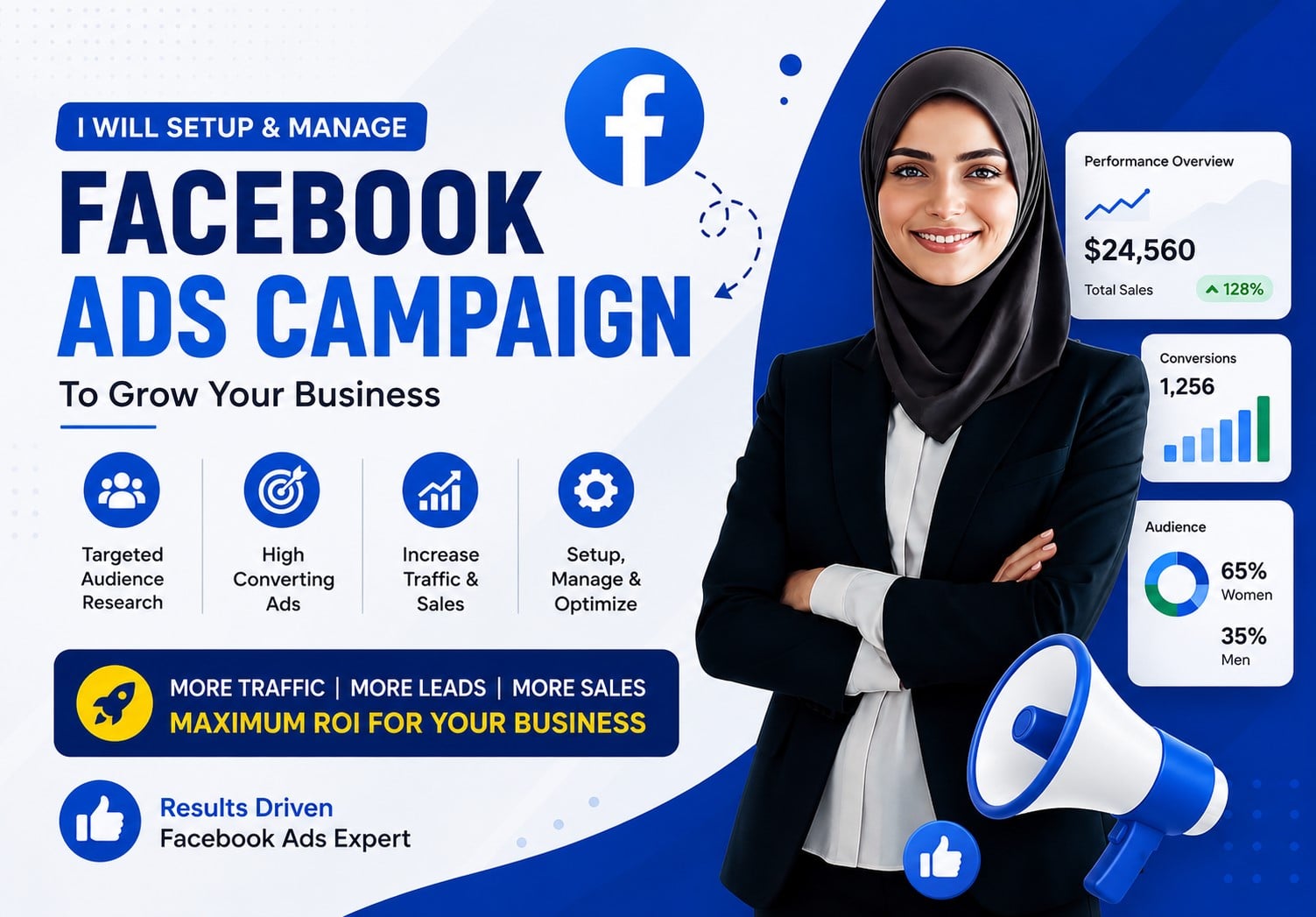 I Will Create Professional Facebook Advertising Campaigns
