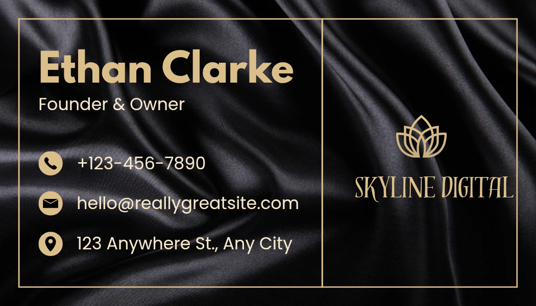 I Will Design a eye catching Luxury and Professional Business Card for Your Brand